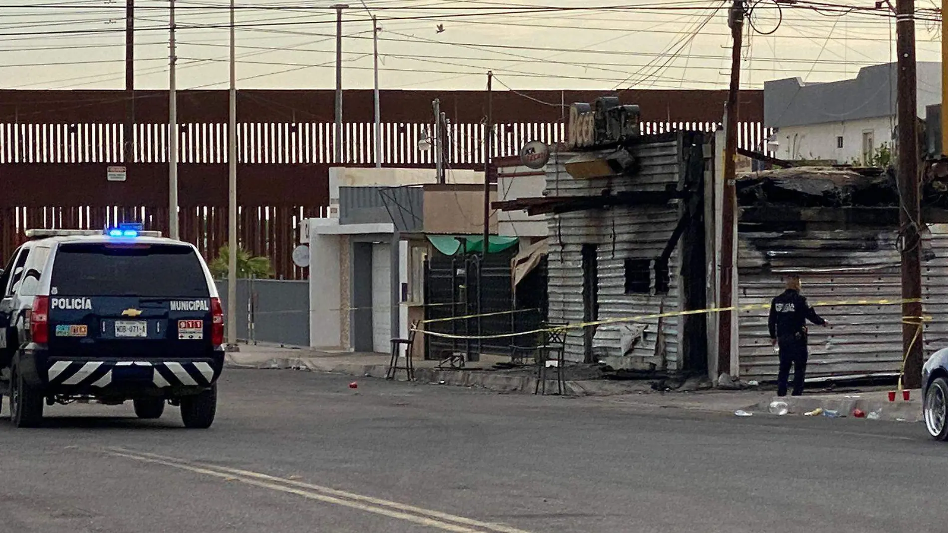 bar incendiado en san luis rio colorado